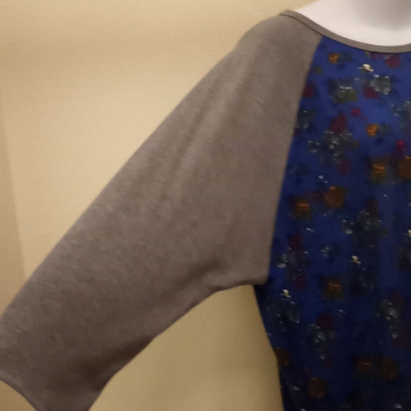 LulaRoe  Floral  Randy Knit Top-#0314 - Picture 5 of 14